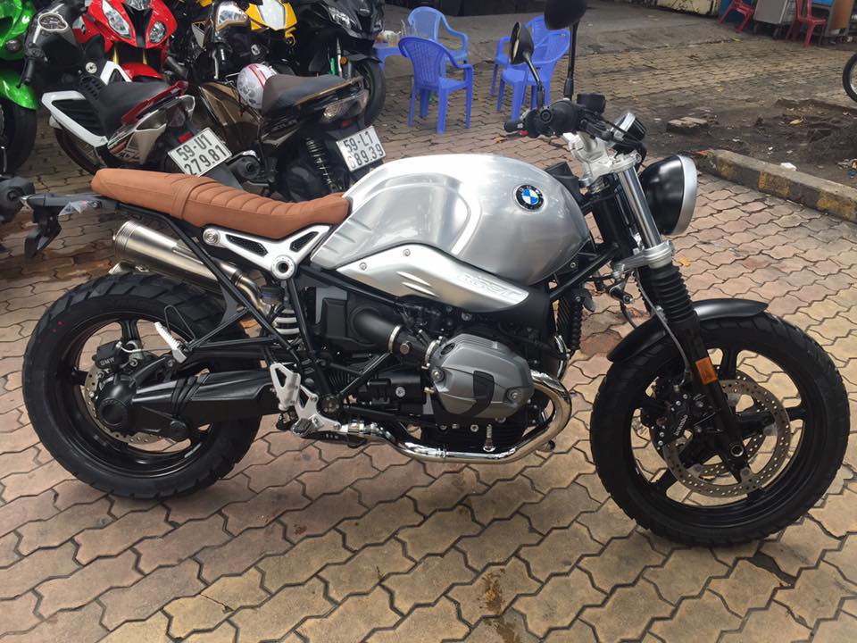 Môtô scrambler R NineT 2017 hàng “hot” giảm giá tại Sài Gòn